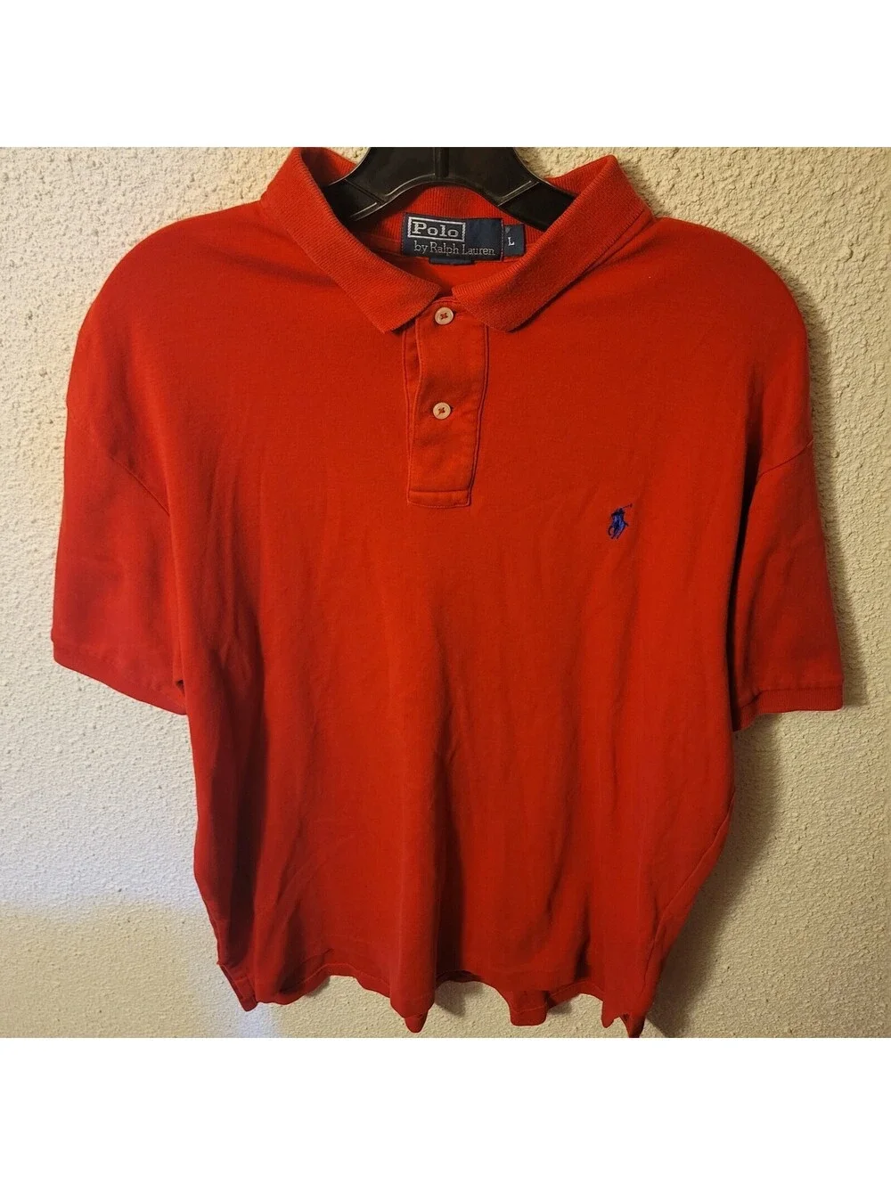 Men's Polo Ralph Lauren Orange rust Sz L large Very soft